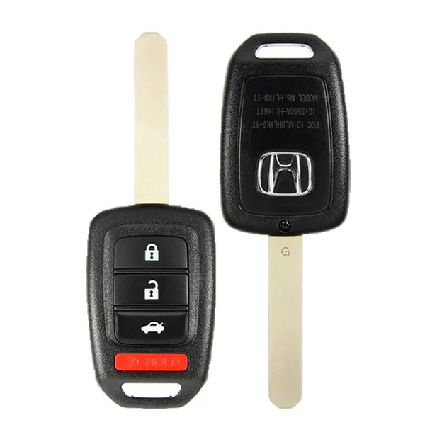 2013-2015 Honda Accord / Civic / 4-Button Remote Head Key / MLBHLIK6-1T / 315 MHz / OEM REFURB 2013-2015 Honda Accord / Civic / 4-Button Remote Head Key / MLBHLIK6-1T / 315 MHz / OEM REFURB